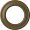 Ekena Millwork Holmdel Ceiling Medallion (Canopies up to 12 7/8"), 20 7/8"OD x 12 7/8"ID x 1"P, Mississippi Mud CM20HOMMF - alternate 1